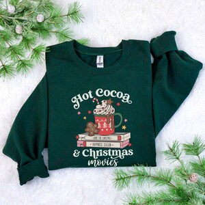 Christmas Movies & Hot Coffee Hoodie main image 1