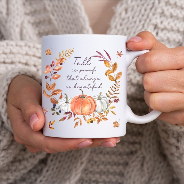 Autumn Coffee Mug Etsy