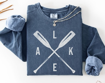 Comfort Colors Lake Life Sweatshirt, Vintage Style Lake Vacation Crewneck, Lake Life Sweatshirt, Lake Vibes Sweatshirt, Lake Lover Gift