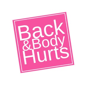 Back and Body Hurts SVG, Funny Getting Older svg, Funny Birthday svg, Over the Hill svg, Funny Clip Art