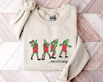 Rolig jultröja, festlig jultröja, introvert julklapp, högtidskläder, trendig jultröja, julskjorta