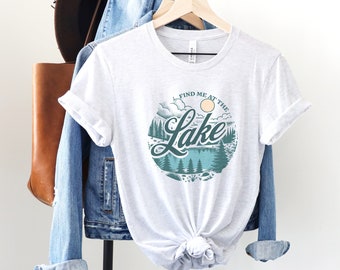 Retro Lake Shirt, Lake Life Shirt, Comfortable Summer Tee, Lake Person Gift, Lake Lover Shirt, Lake Vibes Shirt, Vintage Lake Shirt