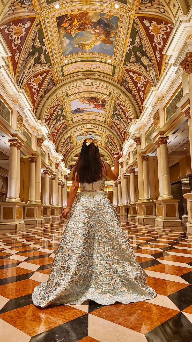 Rue Gown Ballgown Blue Dress RENTAL for Photoshoots Only Etsy