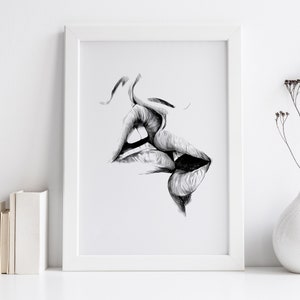 Mrs & Mrs Wall Art Prints | Home Decor | Wedding Gift Idea | Newly Weds | Paper Anniversary | 1st Wedding Gift Instant Digital Download
