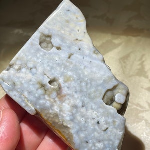 8th Vein Ocean Jasper Slab with Druzy Pockets (111 grams)