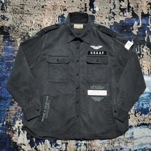 AVIREX Cordura US Army Combat Tactical Big Size  Shirt Jacket
