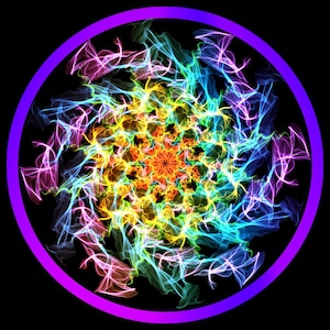 Rainbow Mandala Diamond Painting DIY Full Drill Kit
