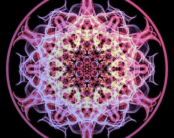 Pink Mandala Diamond Painting Full Drill