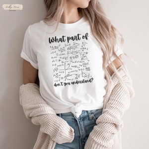 Woman&#39;s funny teacher T-shirt, funny math teacher shirt, math teacher gift, teacher shirt, teacher shirt, mathematics teacher shirt