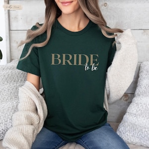 JGA T-Shirts Minimalist, Bride To Be Shirt for Woman, Team Bride T-Shirt, Wedding Gift for Brides, Bachelorette Party T Shirt, Bride Tee
