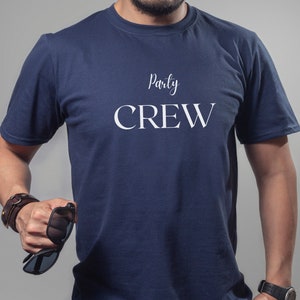 Groomsman Bachelor Party Shirts Groom & Crew, Wedding Gift for Groom, Team Groom Shirt, Groomsman Gifts, Groomsman T-Shirts, The Groom Shirt