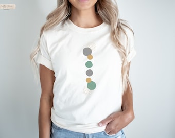 Unique yoga shirt for woman, woman&#39;s yoga shirt, meditation shirt, spiritual shirt, unique boho shirt, yoga clothing, yoga gift, boho gifts