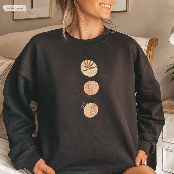 Fall boho sweatshirt for woman, fall sweatshirt, boho sweater, boho fall pullover, woman's fall sweater, boho lover sweater, fall clothing