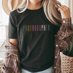 Photographer shirt for woman, photography lover shirt, photographer gift, wedding photographer shirt, photography shirt, camera lover shirt