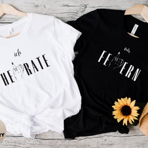 Minimalistisches JGA T-Shirt Braut & Crew für Frau, Hochzeitsgeschenk für Bräute, Braut-Team-T-Shirt, Junggesellinnenabschied-Shirt, Verlobungs-T-Shirt