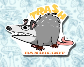Possum Sticker || Trash Bandicoot