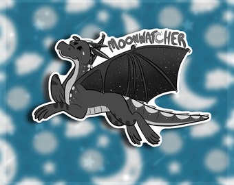 Moonwatcher The Nightwing Aufkleber || Jade Winglet Serie || Flügel des Feuers