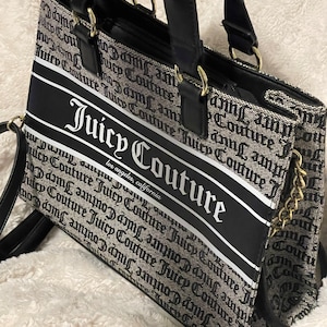 Juicy Couture Bag Y2k Handle Straps and Crossbody Strap Faux