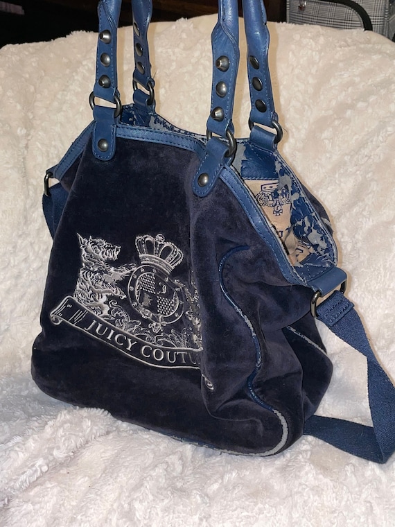 juicy couture bag blue