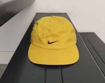 yellow nike dad hat