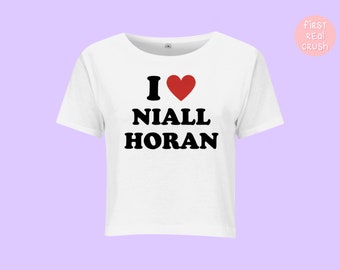 Haut court I Heart Niall Horan / Tshirt Niall Horan / The Show Niall Horan / Niall Horan Merch