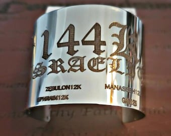 144K Israelites shall be saved Stainless Steel Bracelet