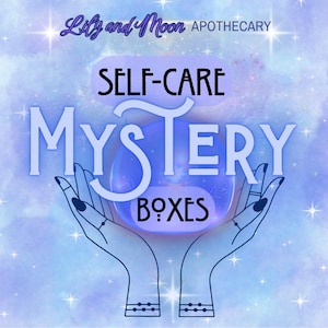 Self Care Mystery Box – Handmade Spa + Relaxation Gift Set | Bath + Body, Lip Balm, Body Butter, Jewelry, Crystals & More | Unique Wellness
