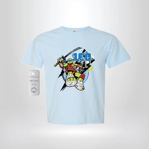 TMNT Graphic Tee Unisex Cotton Shirt Casual Ninja Turtles Gift Retro Comic Fan Apparel
