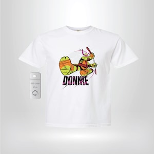 TMNT Graphic Tee Unisex Cotton Shirt Casual Ninja Turtles Gift Retro Comic Fan Apparel
