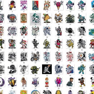 Funky & Fresh: Odkryj ilustracje kolekcji ubrań 214 Files