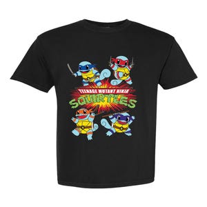 Squirtles Teenage Mutant Ninja T-Shirt | Cute TMNT Graphic Tee | Kids & Adults | Perfect for Fans , Gifts