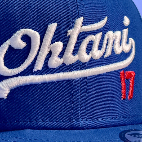 Shohei Ohtani LA Dodgers Dodger Blue Baseball Embroidery Cap Dodger Best Fan Hat for Mom,Dad or Friend Birthday Gift or Anniversary for Him