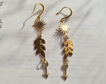 The Song of Achilles Inspired Earrings