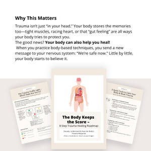 Nervous System Reset & Trauma Healing Workbook for Anxiety Support