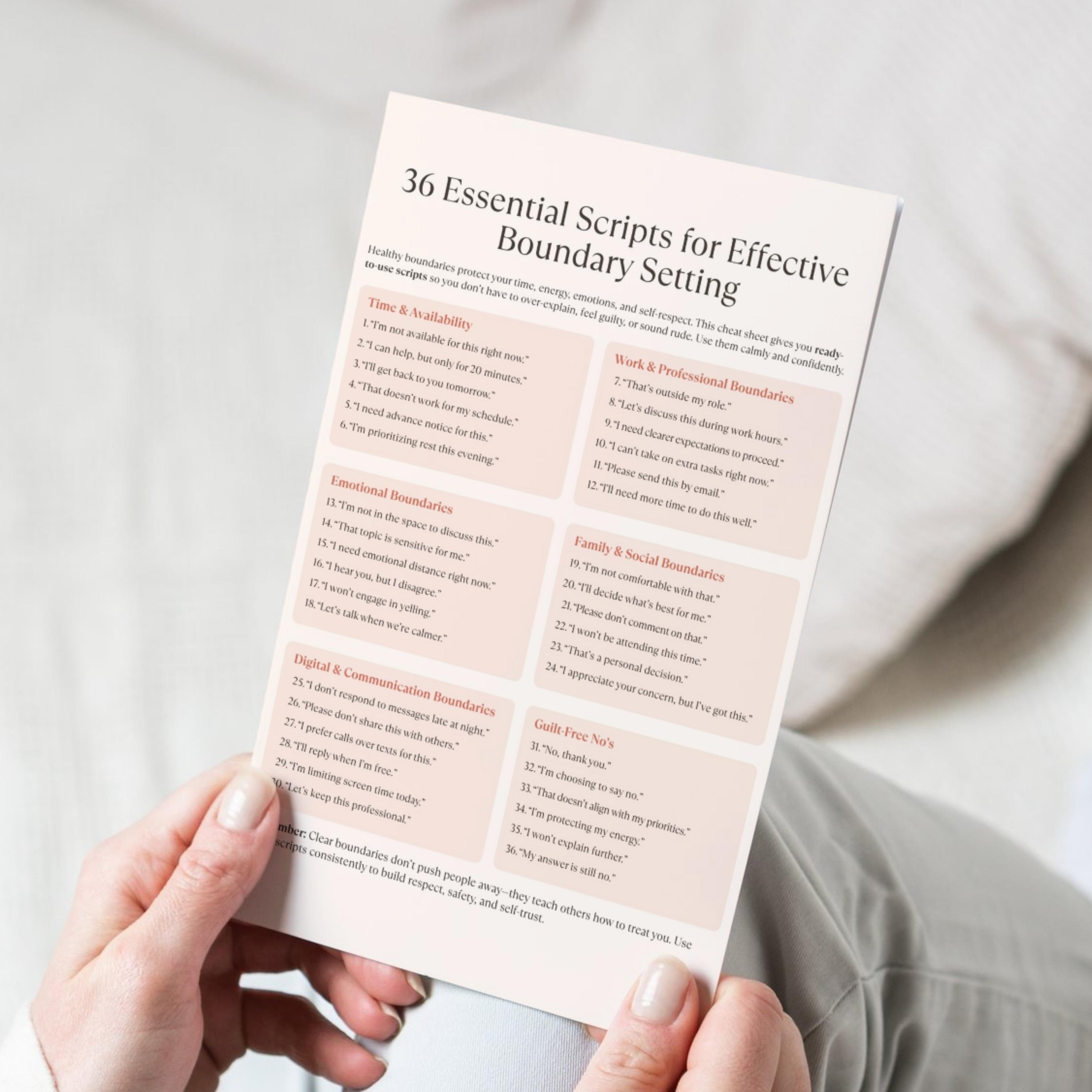 Calming Breathing Techniques Cheat Sheet for Anxiety, Stress and ...