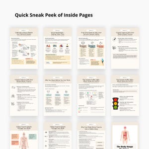 Daily Nervous System Reset Plan – Printable Trauma Recovery Worksheet
