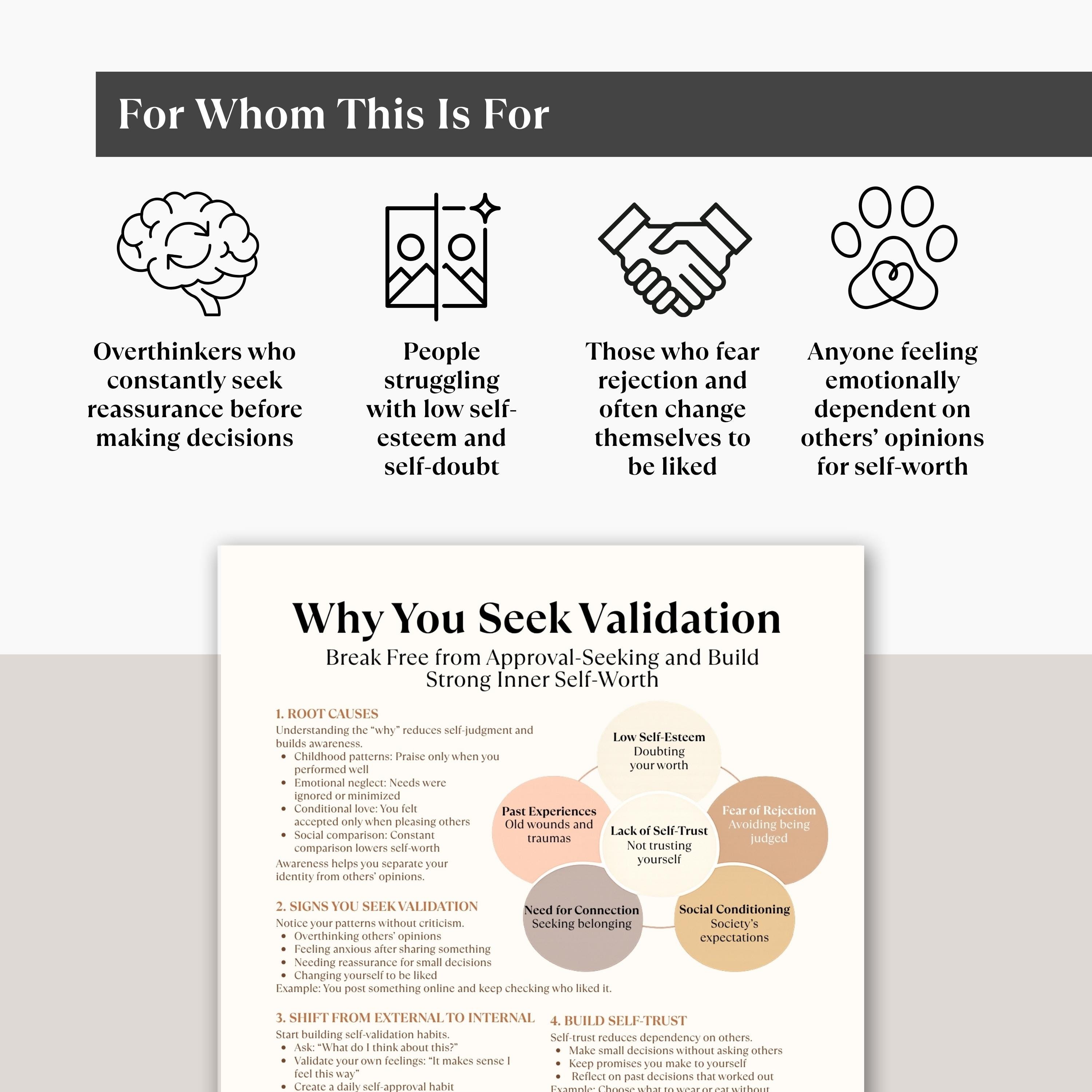 Cheat Sheet Risk Validations Why You Seek Validation Cheat Sheet, Build Self Worth, Stop People ...