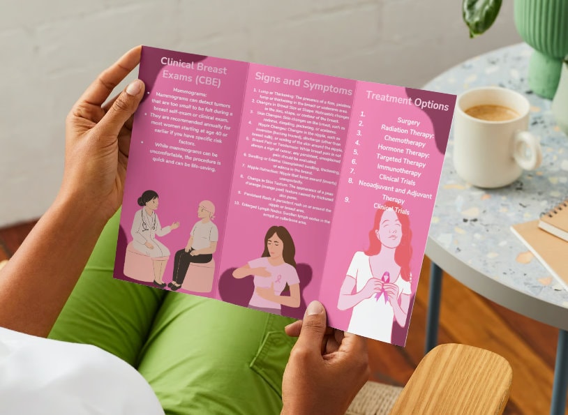Free Breast Cancer Awareness Pamphlets Printable prntbl Free Breast Cancer Awareness Pamphlets Printable prntbl