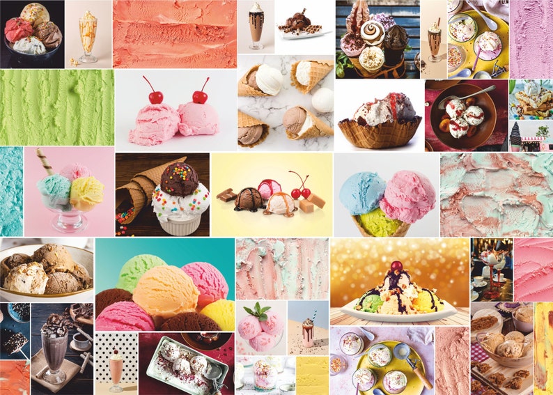 Cool Ice Cream 1000 Piece Jigsaw Puzzle for Adults Unique Puzzles for ...
