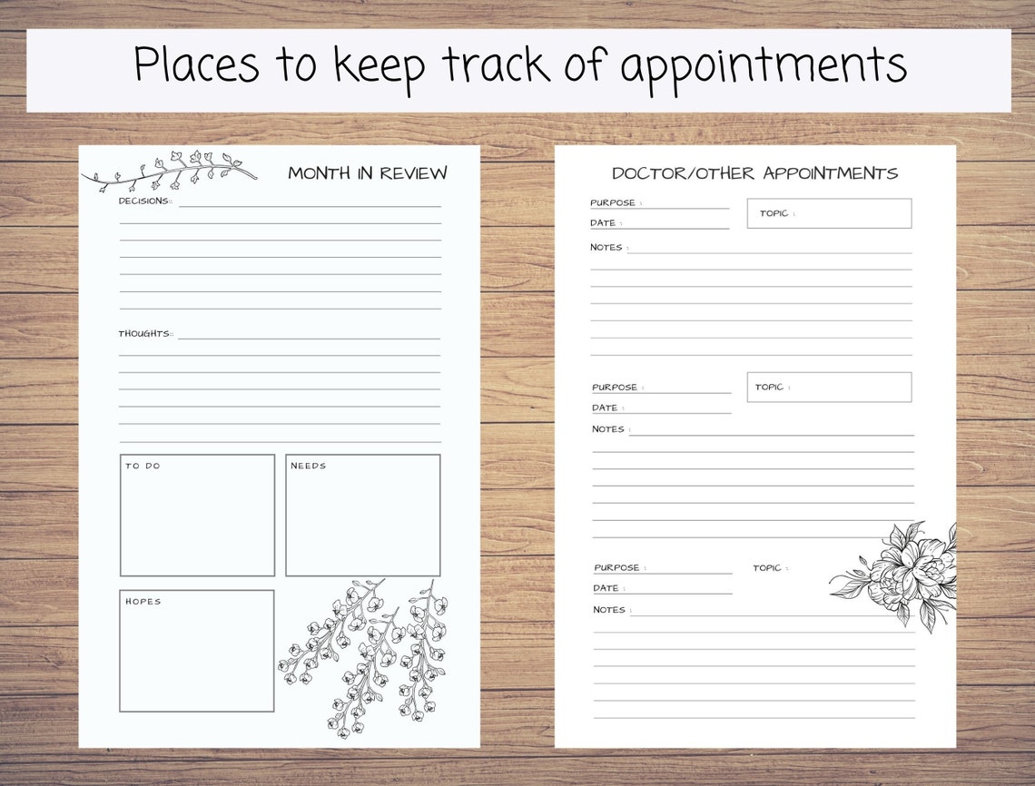 Cancer Planner Bundle Planner - Il 1140xN.3824244363 Mbe9