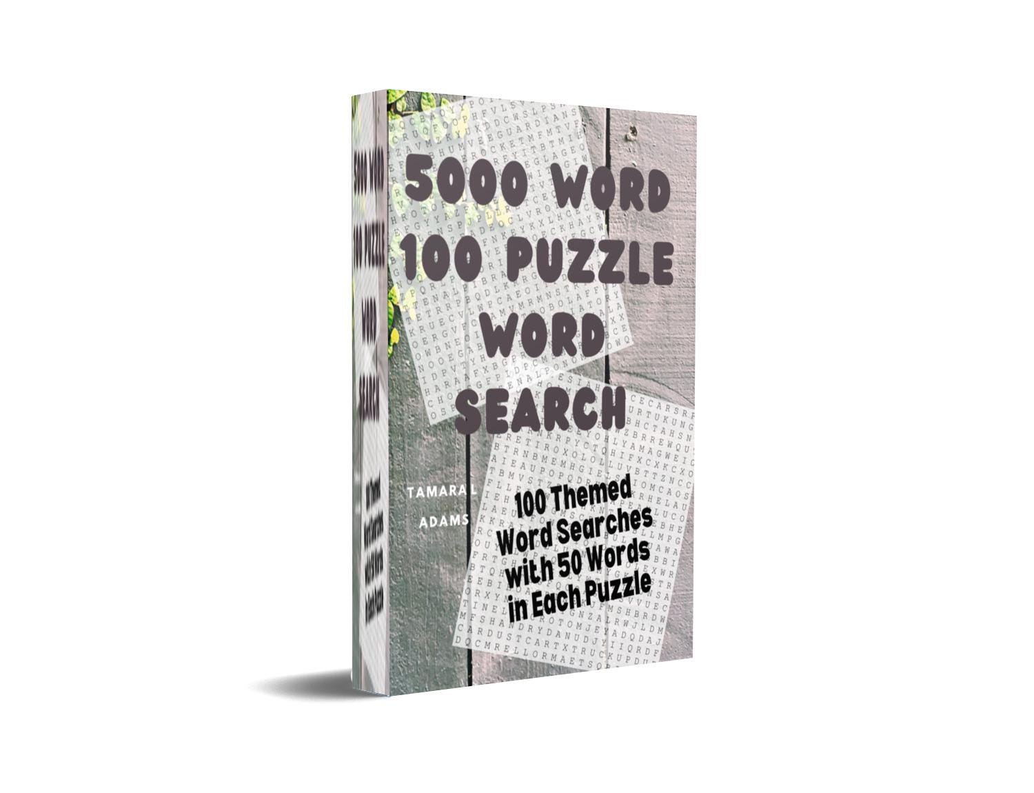 Adults Large Print 3 In 1 Word Search Puzzle Book - Foto 7