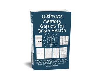 Brain Health Activity Book: 135+ Logic Puzzles & Brain Teasers