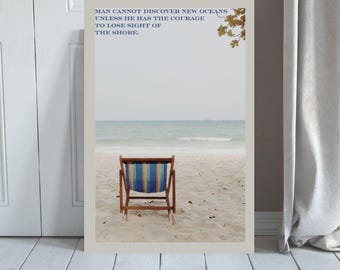 Láminas con frases motivacionales, póster inspirador, afirmaciones positivas diarias, decoración para salas de yoga, arte bohemio para dormitorios, fotografía de playas de Tailandia