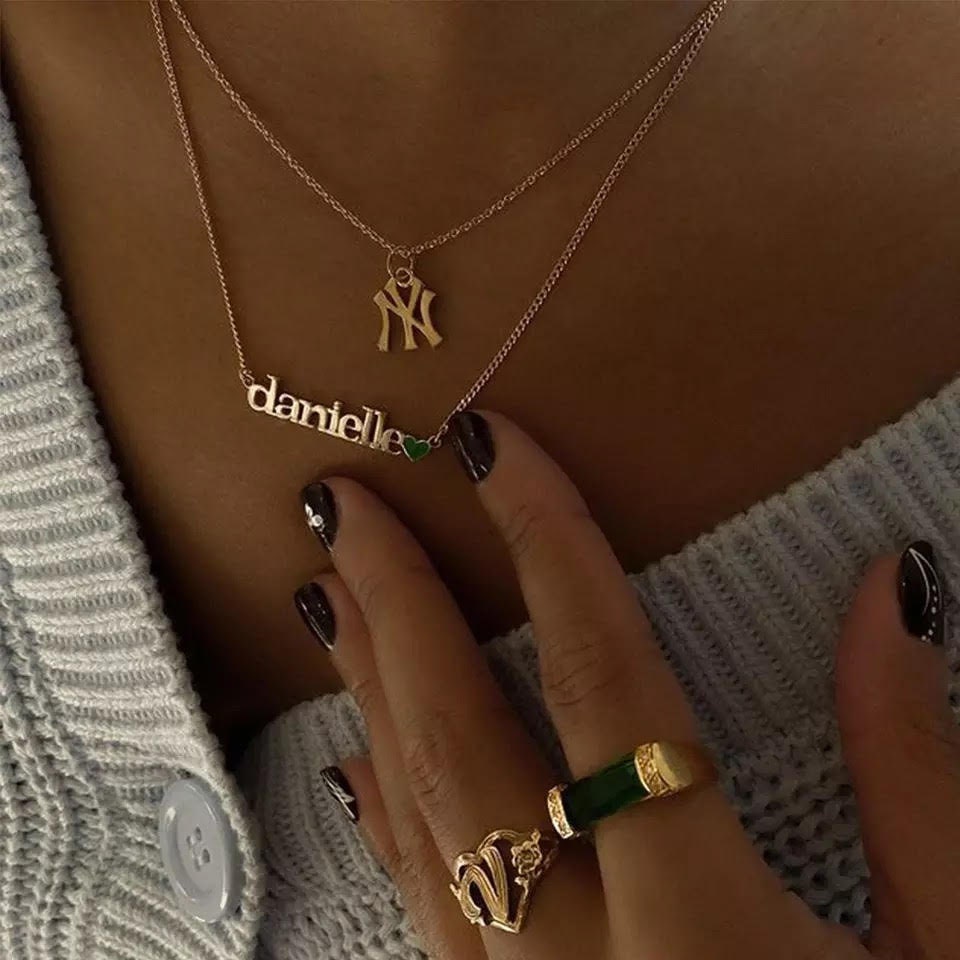Nike Necklace Swoosh Logo Pendant Chain Necklace | Xmas Birthday Valentines  Gift