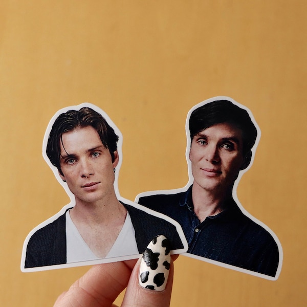 Cillian Murphy Vinyl Sticker Pair