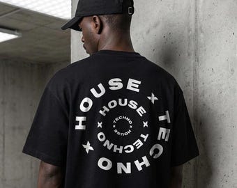 House Techno Portal Tee - Comfort Colors Cotton Unisex Shirt