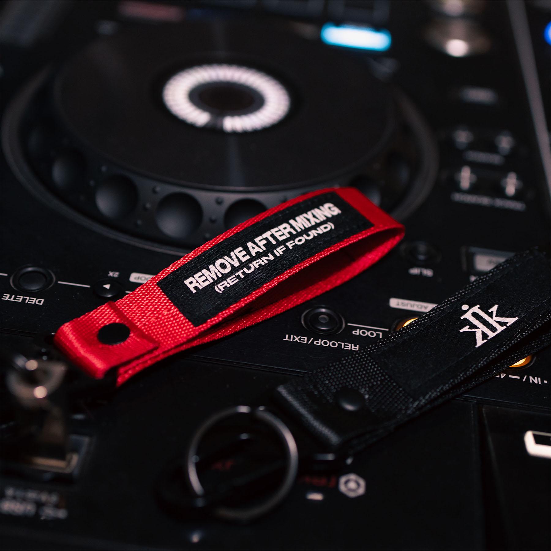 Motor Style Keychain High Quality Nylon w/ Keyring [DJ USB Perfect Gift for EDM & House Music Fans] Available in 2 Colors and 2 Pack