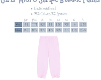 Pantalones de niña con volantes y microrayas de punto - Rosa - Rojo - Bordados - Personalizados