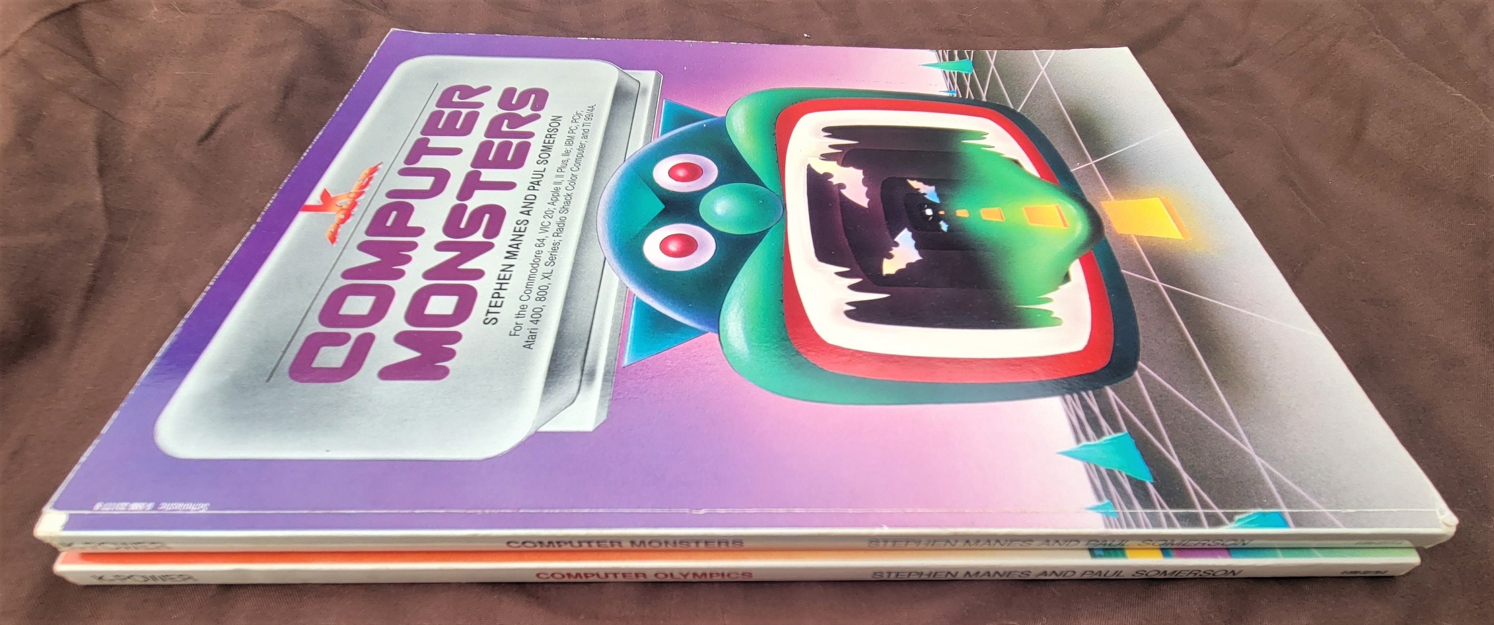 K-power Computer Programming Books 1980's Vintage Commodore 64, Apple ...