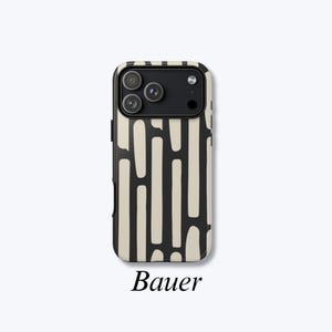 Fun Abstract Print Protective Phone Case, High Quality & Durable Abstract Design, Hard Shell Phone Case, Snug Fit - Bauer Case